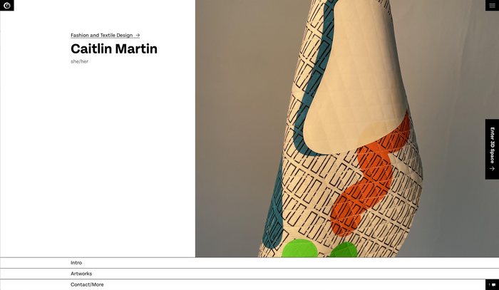 Gray’s Degree Show 2020 website 5