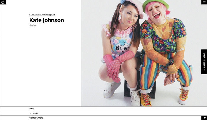 Gray’s Degree Show 2020 website 4