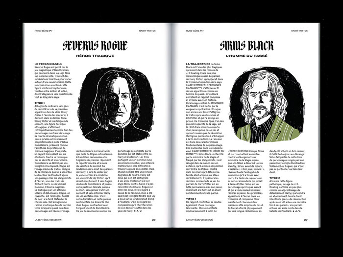 La Septième Obsession, “Harry Potter” issue 4