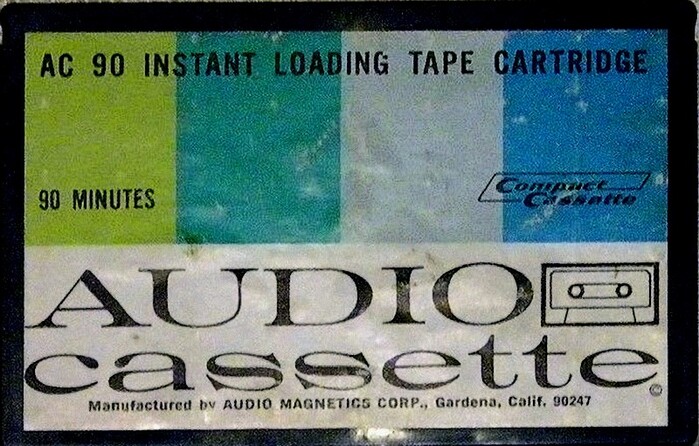 Audio cassette covers by Audio Magnetics Corp. 2