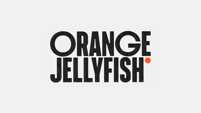 Orange Jellyfish branding 1