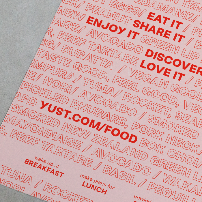 Food flyer