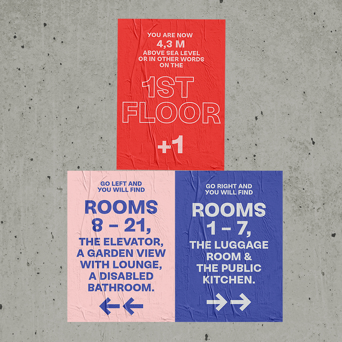 Wayfinding posters