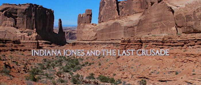 Indiana Jones and the Last Crusade opening credits 1