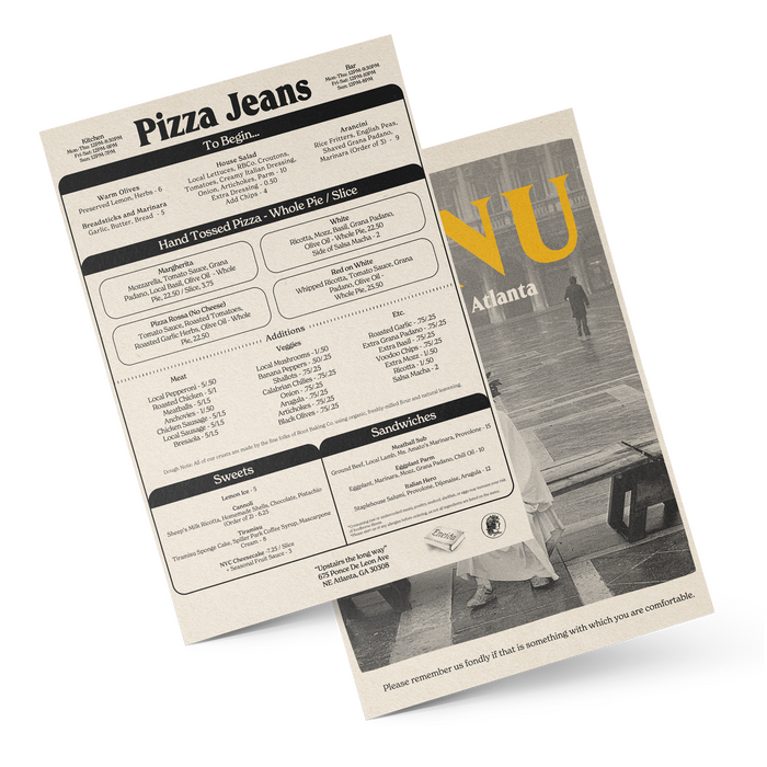 Pizza Jeans identity 4