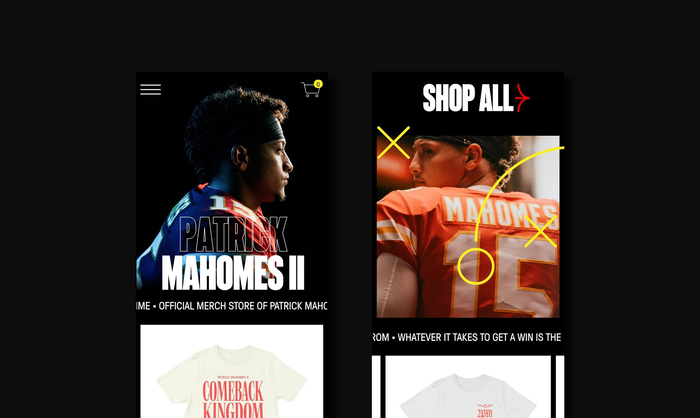 Patrick Mahomes Store 2