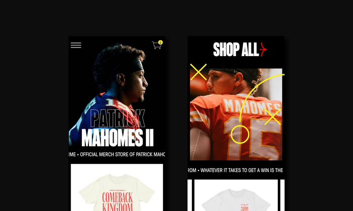 Patrick Mahomes Store 2