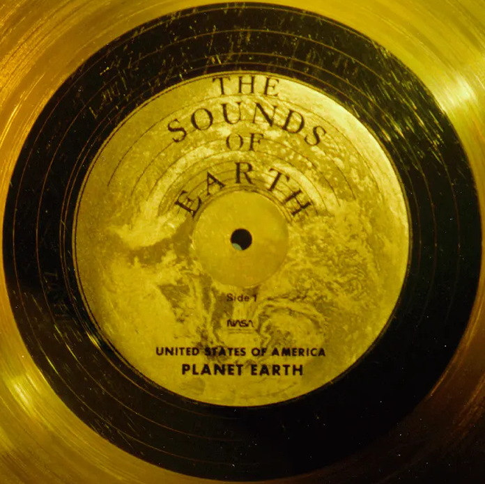 Voyager Golden Record LP label 2