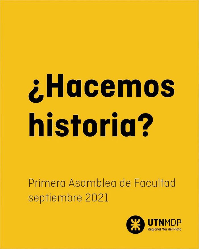 Universidad Tecnológica Nacional website and social media 8