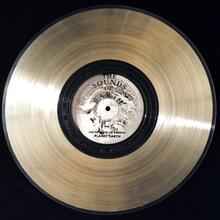 Voyager Golden Record LP label