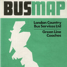 BusMap London Country Bus Services Ltd and Green Line Coaches, 1974/5 edition