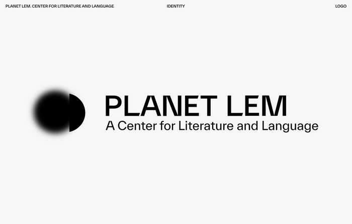 Planeta Lem visual identity 2
