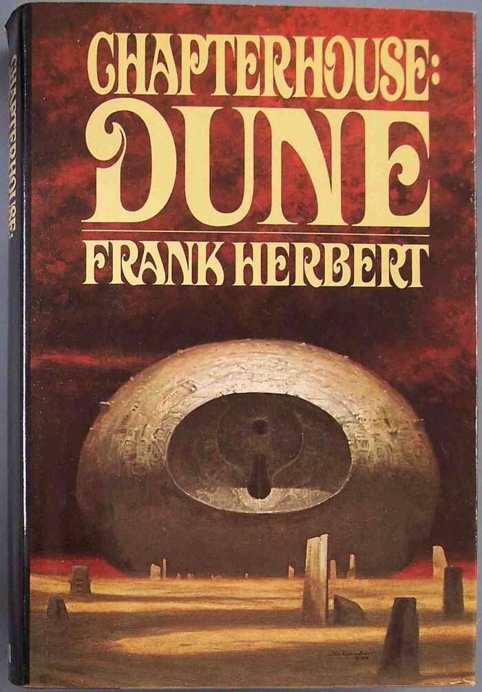 Chapterhouse: Dune, first edition by Putnam, April 1985. Cover art by . [More info on ISFDB]