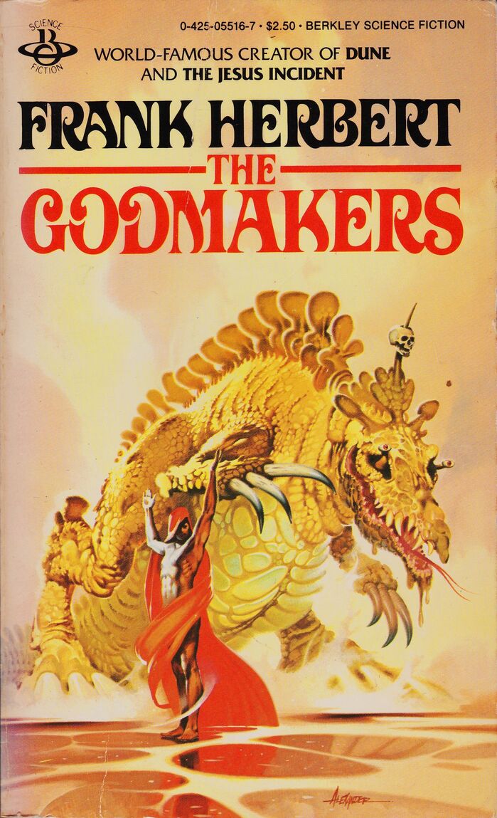 The Godmakers (1972), Berkley, 1981. Cover art by . [More info on ISFDB]