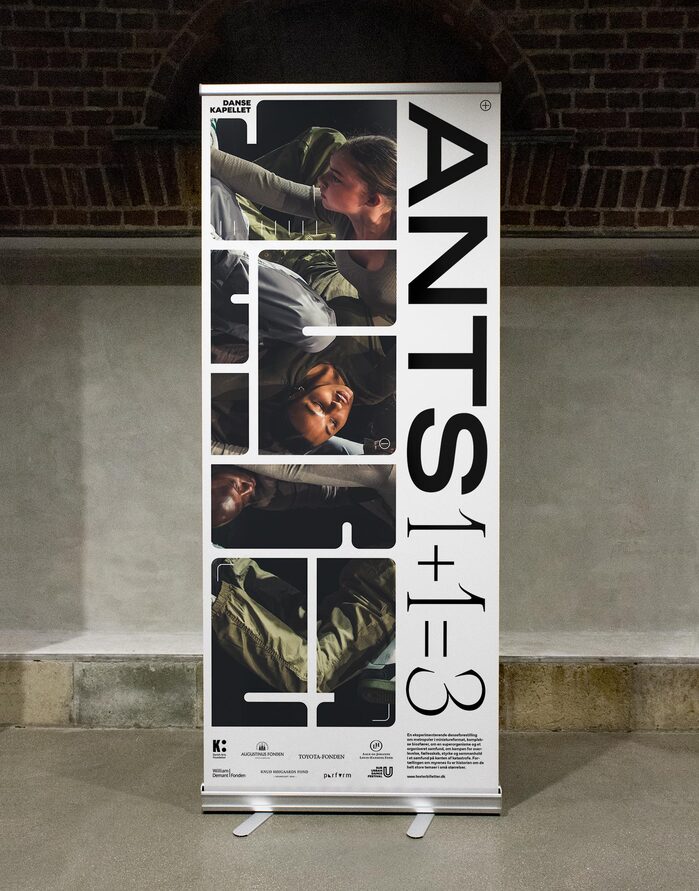 Banner for the performance at Dansekapellet