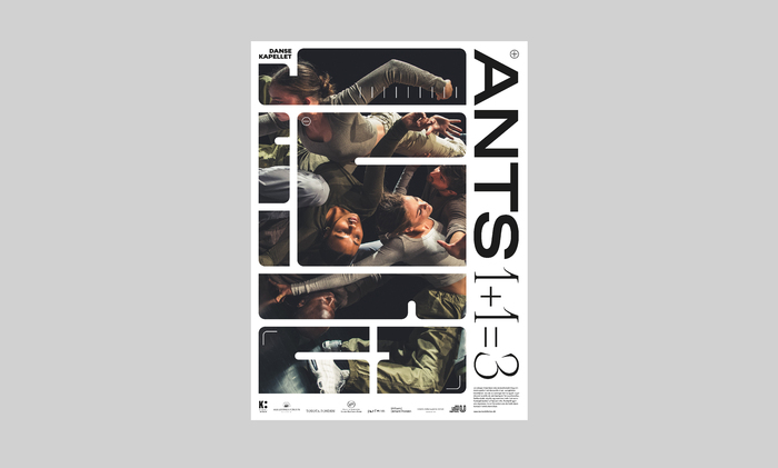 Poster for the performance at Dansekapellet
