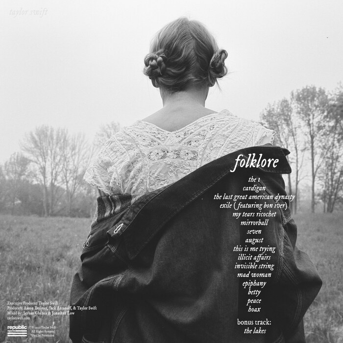 Taylor Swift – Folklore album art 2