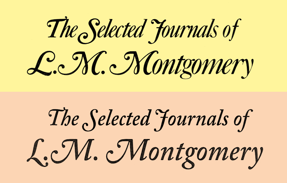 The Selected Journals of L. M. Montgomery, Vol. IV (19852004)