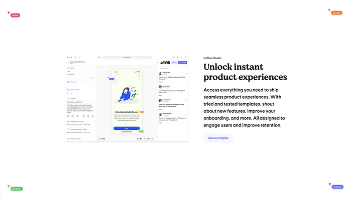 Unflow website 3