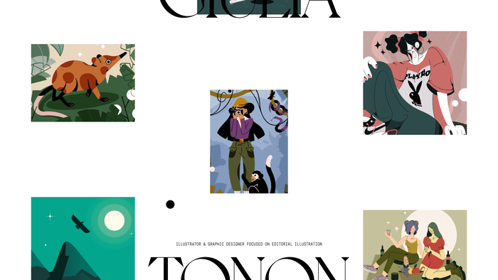 Giulia Tonon portfolio website 2