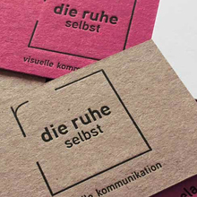 Die Ruhe selbst graphic design studio