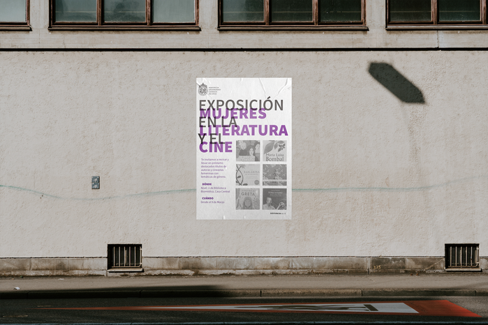 Mujeres en la literatura y el cine exhibition 2