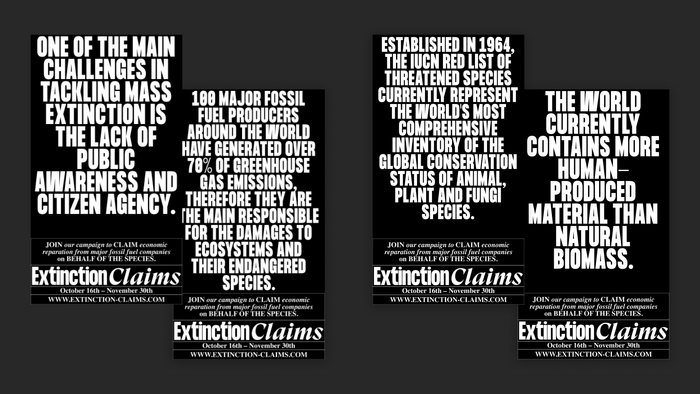 Extinction Claims project and exhibition 5