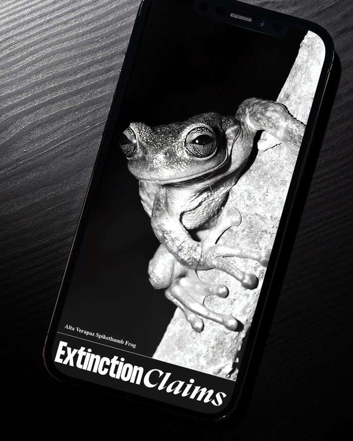Extinction Claims project and exhibition 3