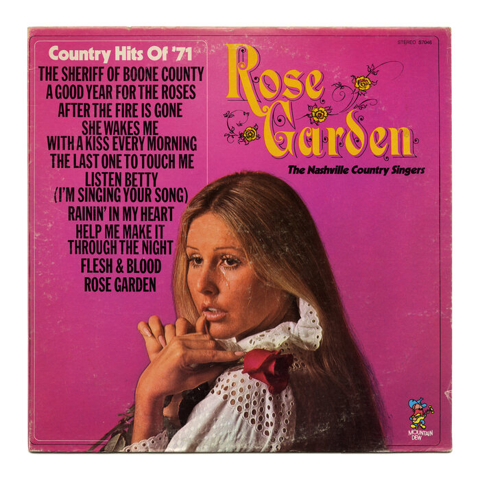 The Nashville Country Singers – Rose Garden: Country Hits of ’71 album art