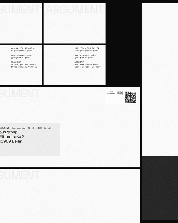 Argument stationery 2