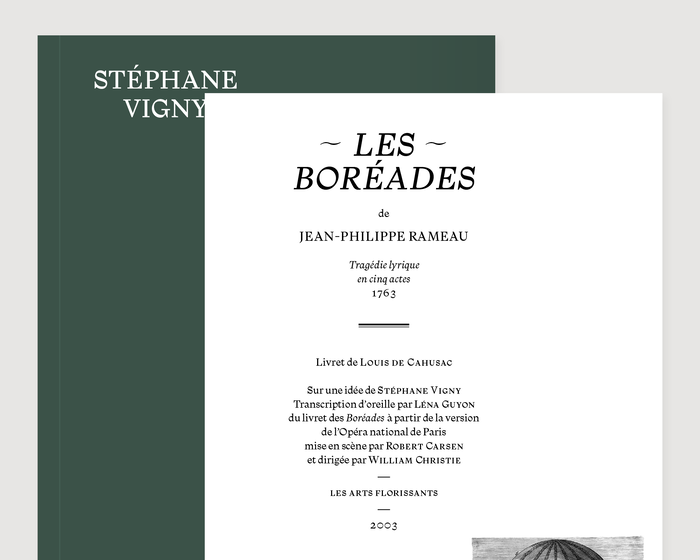 Les Boréades and Plaire by Stéphane Vigny 1