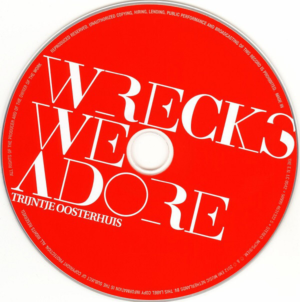 Trijntje Oosterhuis – Wrecks We Adore album art and singles 2