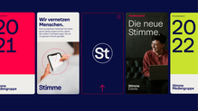 Stimme Mediengruppe branding and website