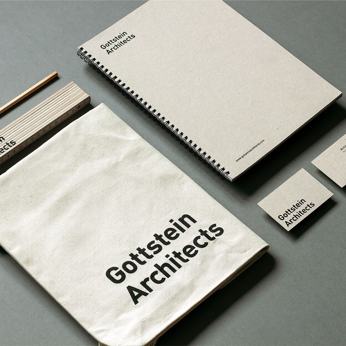 Gottstein Architects visual identity 1