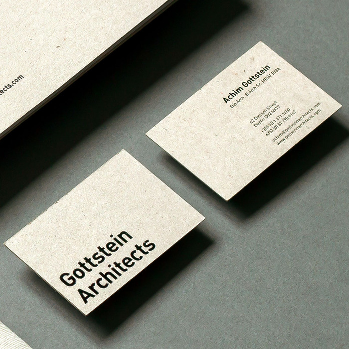 Gottstein Architects visual identity 4