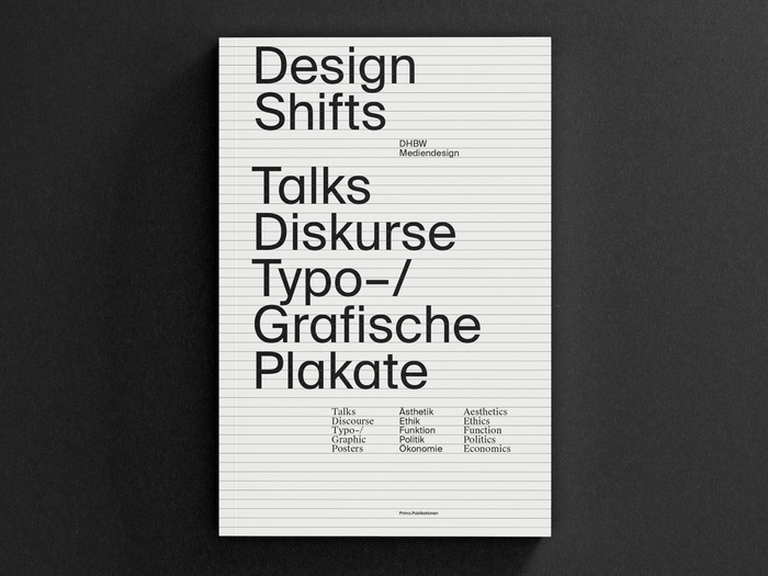 Design Shifts: Talks, Discourse, Typo–/Graphic Posters 1