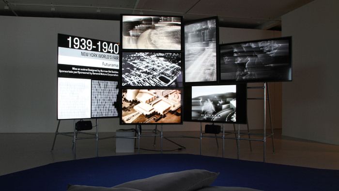 Sens Fiction exhibition and website 5