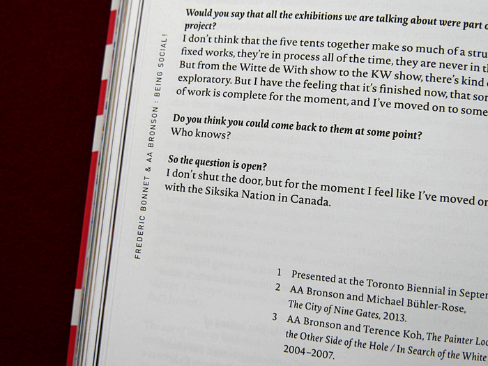 A smaller size of Novel is used for footnotes.