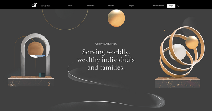 Citi Private Bank website 1