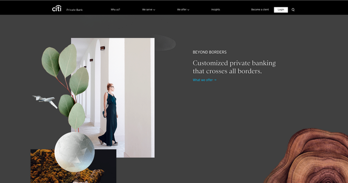 Citi Private Bank website 2