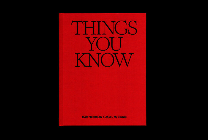 Things You Know by Max Friedman &amp; Jamil McGinnis 1