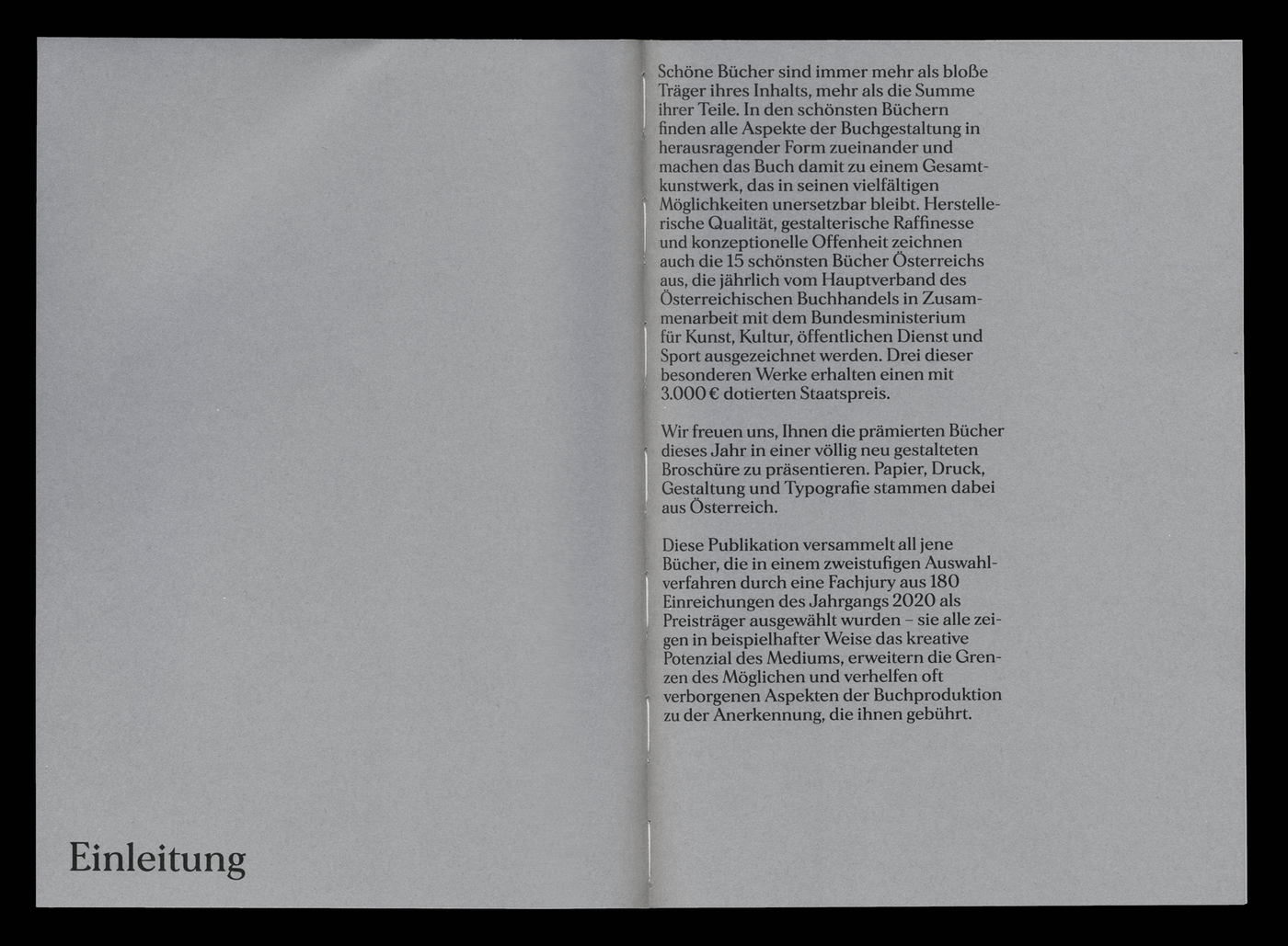 Die schönsten Bücher Österreichs 2020