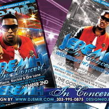 Jeremih at The Gothic Theatre concert flyers