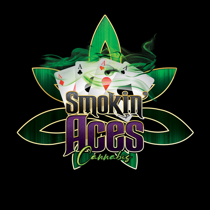 Smokin’ Aces Cannabis logo design