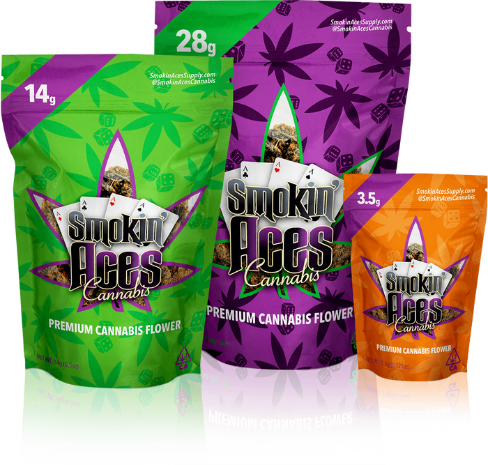 On this packaging design, Ruthligos was replaced with . The sans used for smaller type is unidentified.