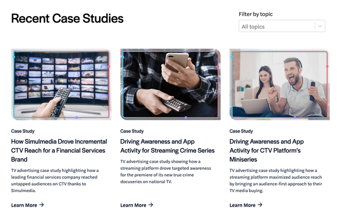 Simulmedia website 9