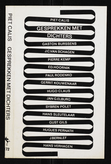 Piet Calis – <cite>Gesprekken met dichters</cite>