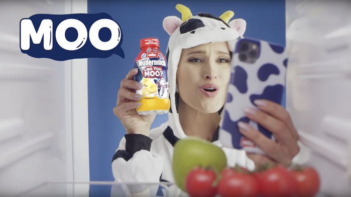 M&uuml;llermilch &ldquo;Can you MOO?&rdquo; campaign 12