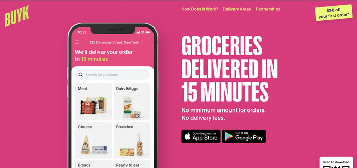 Buyk delivery service brand identity 6
