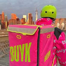 Buyk delivery service brand identity